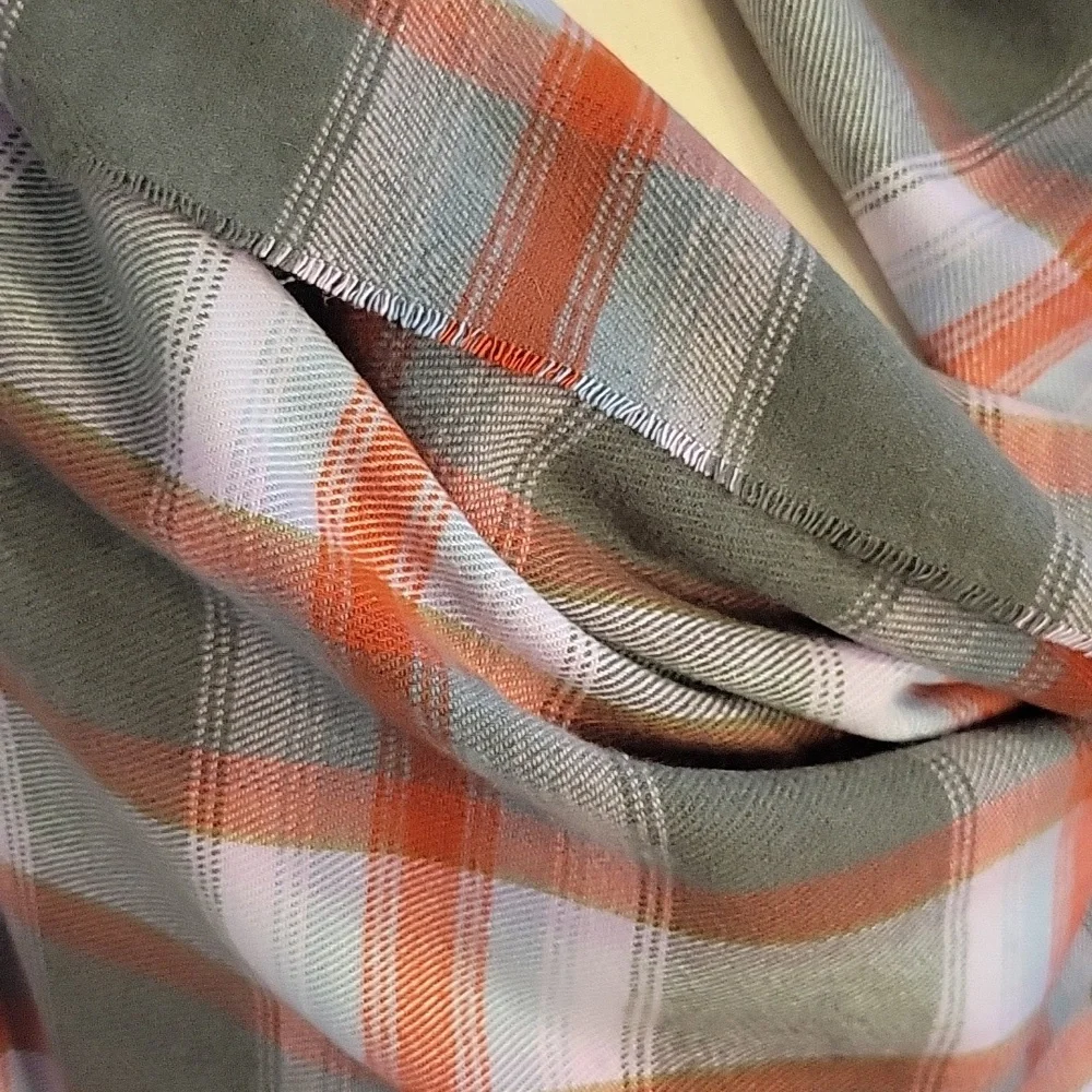 Classic oversized pink gray Plaid Scarf wrap
